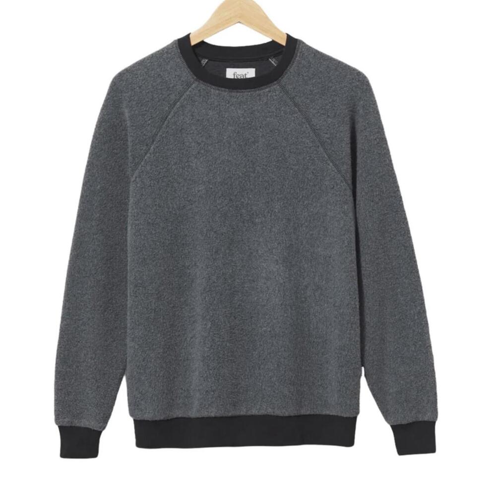 Feat Unisex HazyBlack BlanketBlend Crewneck Size M NWT